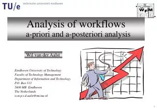 Analysis of workflows a-priori and a-posteriori analysis