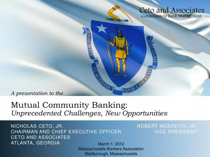 mutual community banking unprecedented challenges new opportunities