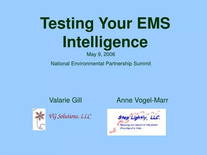 testing your ems intelligence