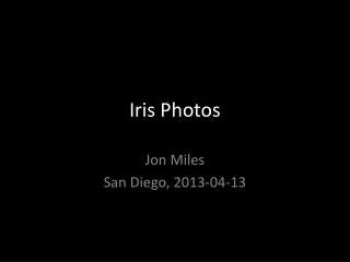 Iris Photos