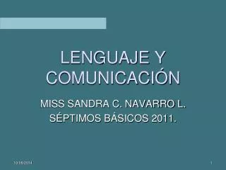 lenguaje y comunicaci n