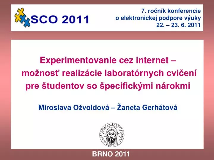 7 ro n k konferencie o elektronickej podpore v uky 22 23 6 2011