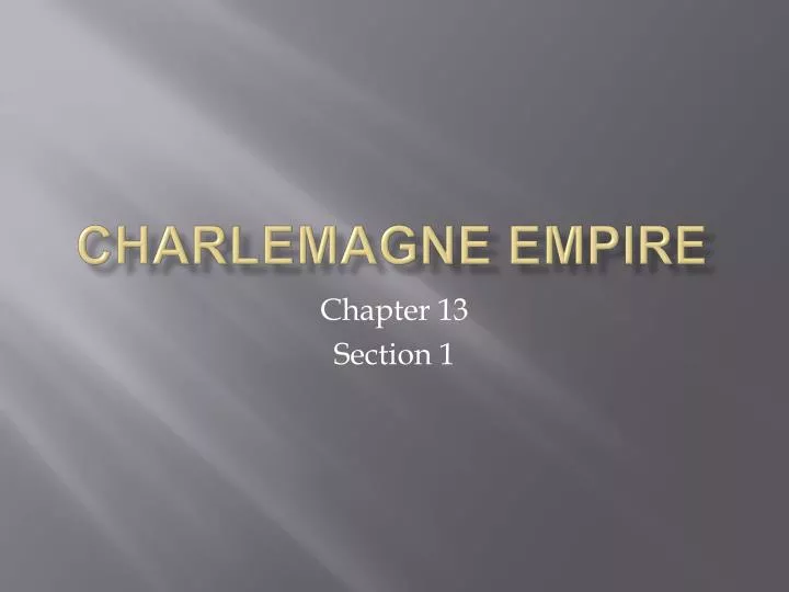 charlemagne empire