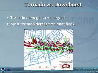 Tornado vs. Downburst