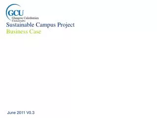 Sustainable Campus Project