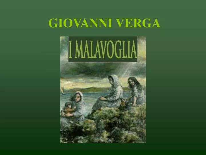 giovanni verga