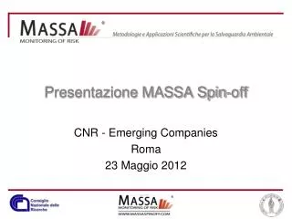 Presentazione MASSA Spin-off