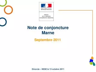 Note de conjoncture Marne