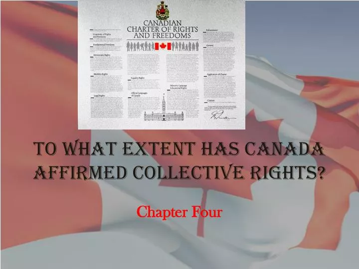 to what extent has canada affirmed collective rights