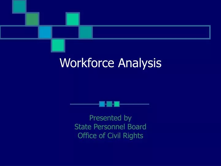 workforce analysis