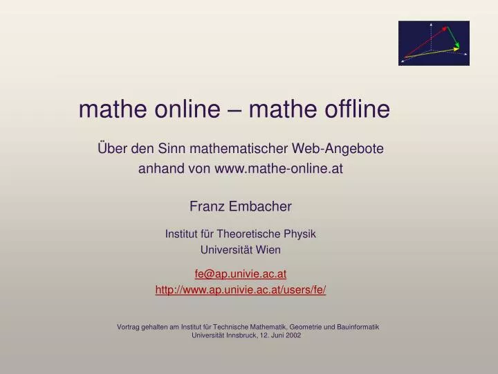 mathe online mathe offline
