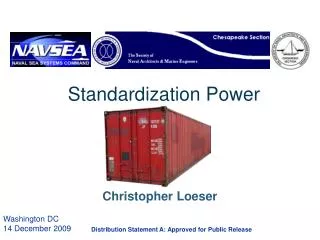 Standardization Power