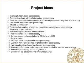 Project ideas