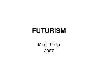 futurism