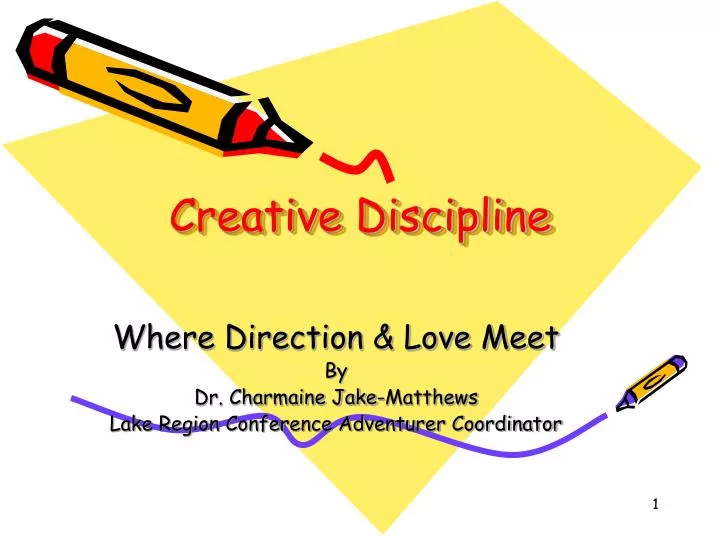 creative discipline