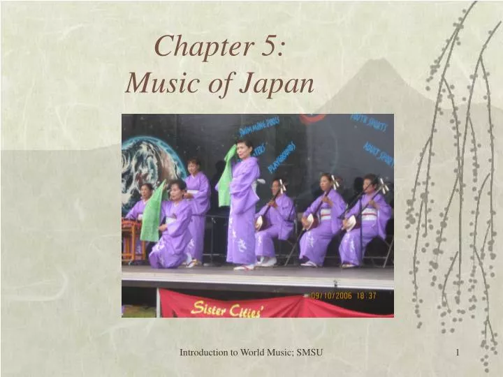 chapter 5 music of japan