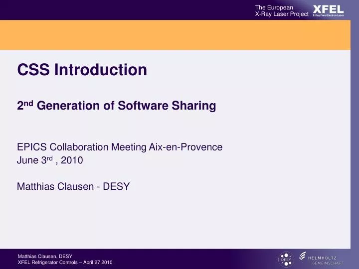css introduction 2 nd generation of software sharing