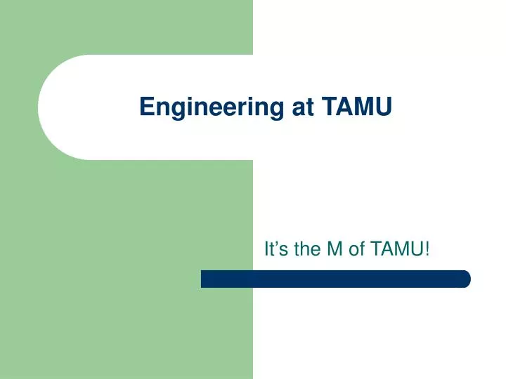 engineering at tamu