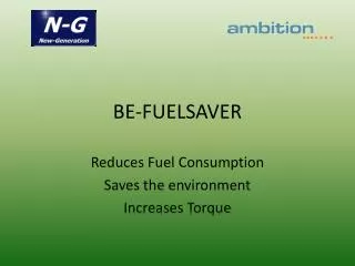BE-FUELSAVER