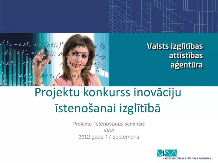 projektu konkurss inov ciju steno anai izgl t b