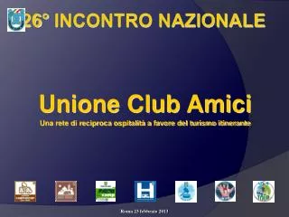 unione club amici una rete di reciproca ospitalit a favore del turismo itinerante