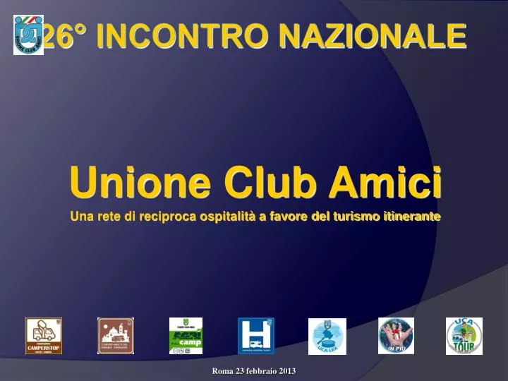 unione club amici una rete di reciproca ospitalit a favore del turismo itinerante