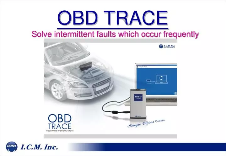 obd trace s olve intermittent faults which occur frequently
