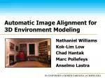 Automatic Image Alignment for 3D Environment Modeling - slide 1