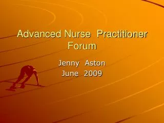 Advanced Nurse Practitioner Forum
