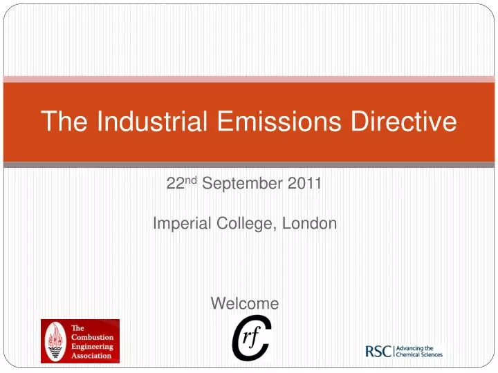the industrial emissions directive