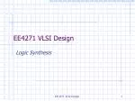 PPT - VLSI Design Flow PowerPoint Presentation, free download - ID:9656113