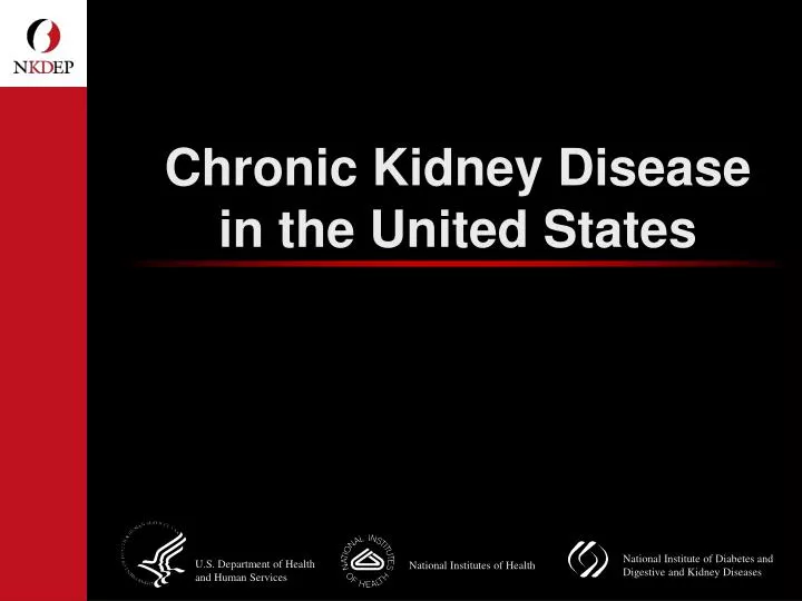 chronic kidney disease in the united states