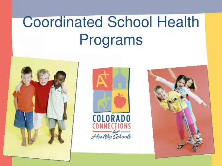 coordinated school health programs