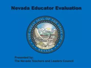Nevada Educator Evaluation
