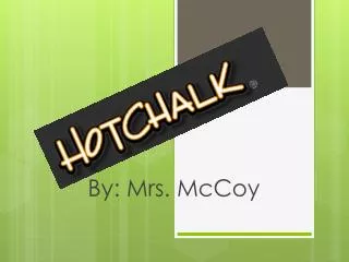 by mrs mccoy