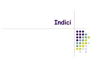 indici