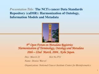 Who is NCI Center for Bioinformatics? Part of US Government National Institutes of Health (NIH)
