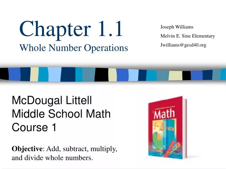 chapter 1 1 whole number operations