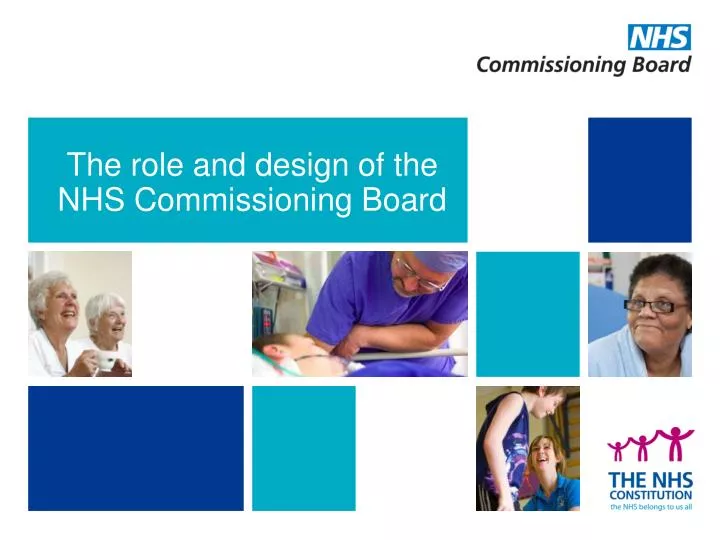 the role and design of the nhs commissioning board
