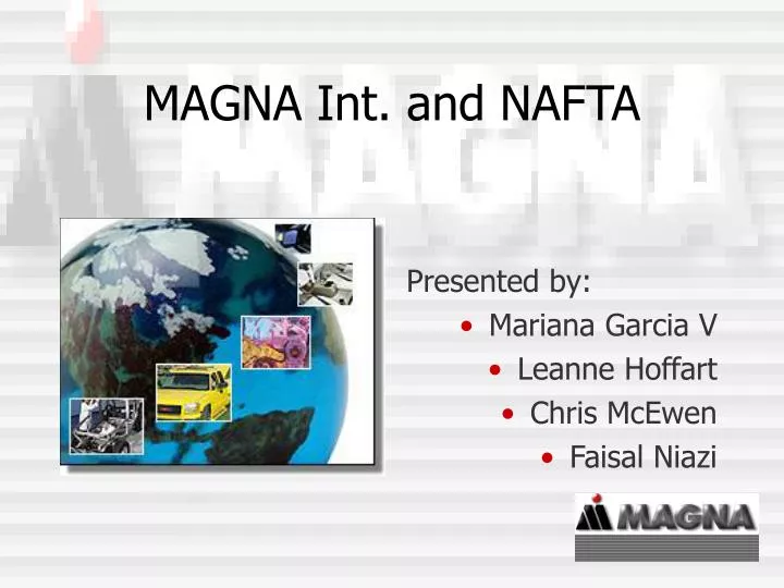 magna int and nafta