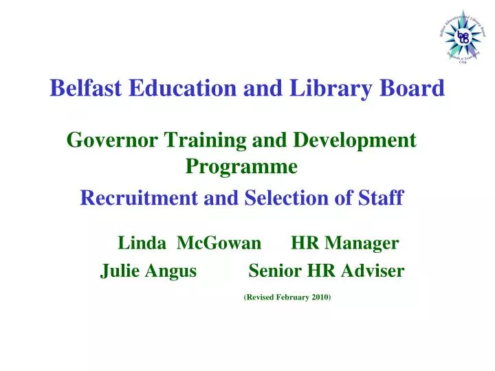 belfast education and library board