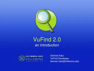 VuFind 2.0 an introduction