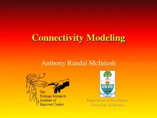 Connectivity Modeling
