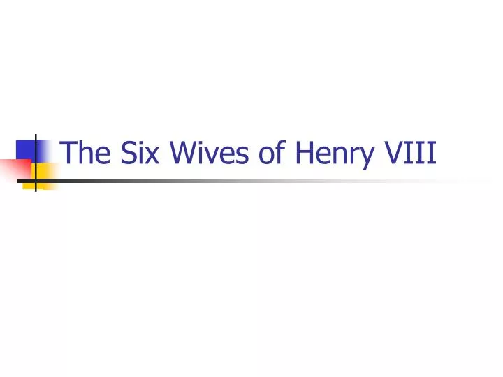 the six wives of henry viii