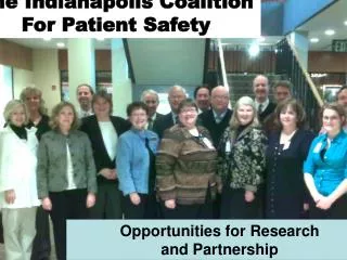 The Indianapolis Coalition for Patient Safety