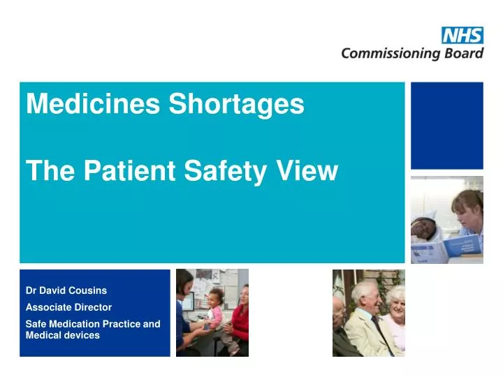 medicines shortages the patient safety view