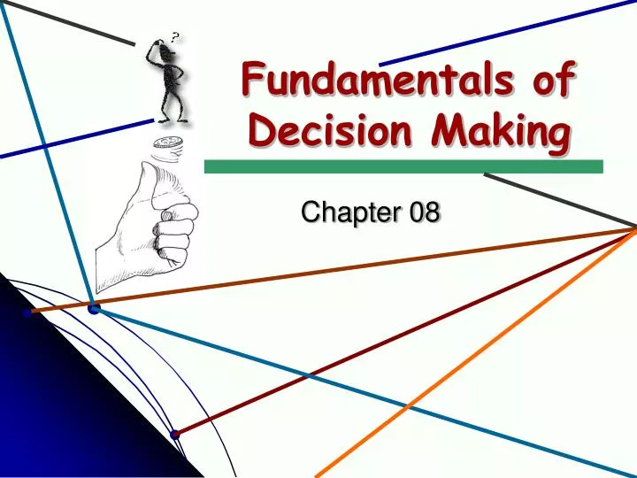 fundamentals of decision making