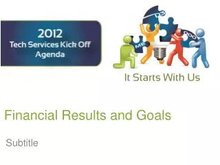 financial results and goals