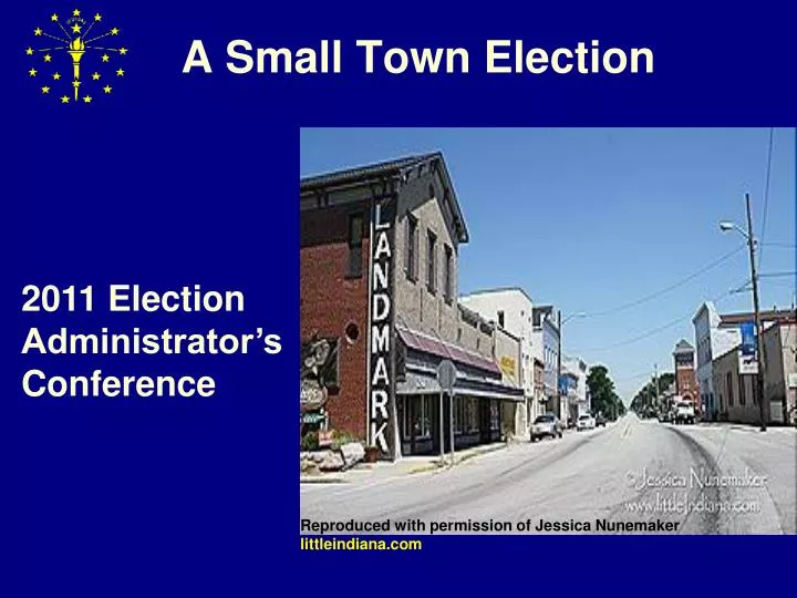 a small town election
