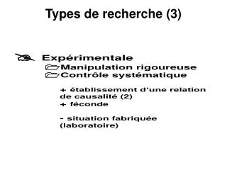 types de recherche 3